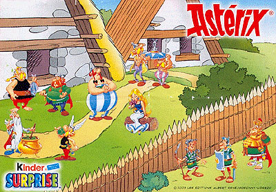 Французский вкладыш серии Asterix  (2003)