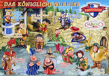 Немецкий вкладыш серии Das Konigliche Turnier (2004)