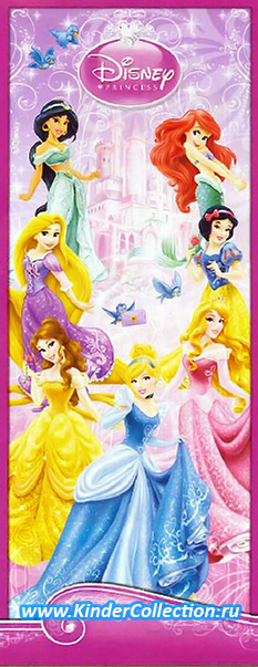 Нейтральный европейский вкладыш к серии Princesses Disney (2013)