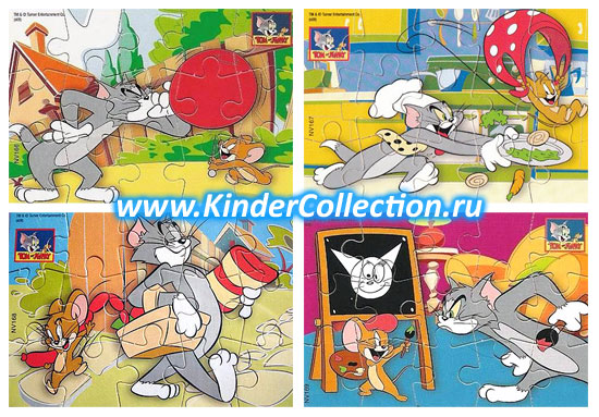 Том и Джерри (евро-пазлы) - «Tom and Jerry» (Eu-puzzle)