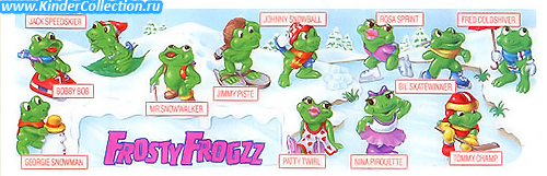Скандинавский вкладыш к серии Frosty Frogzz (1994)