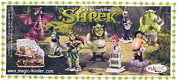 Европейский вкладыш к серии «Shrek 4» 2010 года