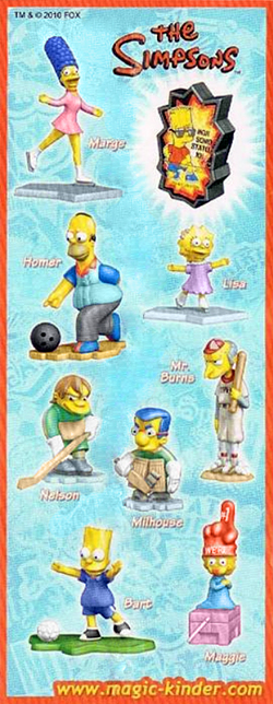 Итальянский вкладыш к серии The Simpsons (2010)