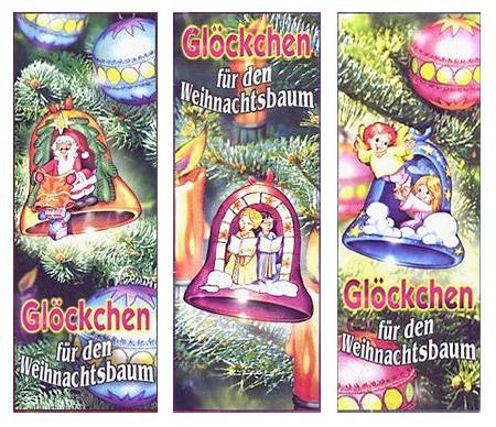 Оригинальный немецкий вкладыш к игрушкам Glockchen fur den Weihnachtsbaum (2002)