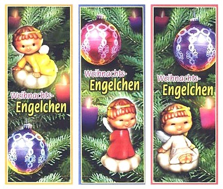 Оригинальный немецкий вкладыш к игрушкам Weihnachts-Engelchen (2003)
