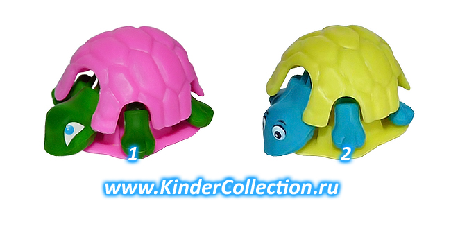 Любопытная черепаха (сборка) - Die neugierige Schildkrote K95 n.104 (Spielzeug)
